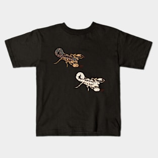 Scorpion Tityus fasciolatus Kids T-Shirt